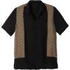 imageKingSize Mens Big ampamp Tall Colorblock Camp ShirtDiamond Block