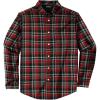 imageKingSize Mens Big ampamp Tall Long Sleeve WrinkleFree Plaid ShirtRed Plaid