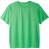 imageKingSize Mens Big ampamp Tall No Sweat Crewneck TeeElectric Green