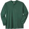 imageKingSize Mens Big ampamp Tall ShrinkLess Lightweight Long Sleeve HenleyHunter