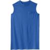 imageKingSize Mens Big ampamp Tall ShrinkLess LongerLength Lightweight Muscle Pocket TeeRoyal Blue