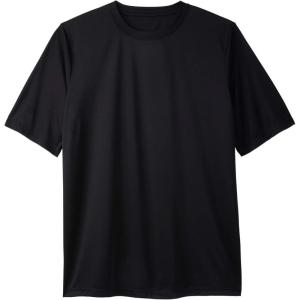 imageKingSize Mens Big ampamp Tall No Sweat Crewneck TeeBlack