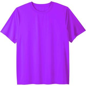 imageKingSize Mens Big ampamp Tall No Sweat Crewneck TeeElectric Purple