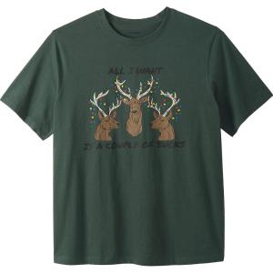 imageKingSize Mens Big ampamp Tall Seasonal Graphic TeeBucks