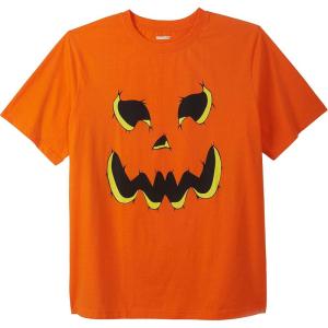 imageKingSize Mens Big ampamp Tall Seasonal Graphic TeePumpkin