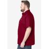 imageKingSize Mens Big ampamp Tall ShortSleeve Pocket Sport ShirtGunmetal