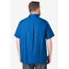 imageKingSize Mens Big ampamp Tall ShortSleeve Pocket Sport ShirtRoyal Blue