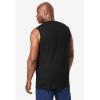 imageKingSize Mens Big ampamp Tall ShrinkLess Lightweight Muscle TShirtBlack