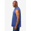 imageKingSize Mens Big ampamp Tall ShrinkLess Lightweight Muscle TShirtHeather Navy