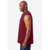 imageKingSize Mens Big ampamp Tall ShrinkLess Lightweight Muscle TShirtRich Burgundy