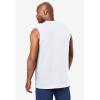 imageKingSize Mens Big ampamp Tall ShrinkLess Lightweight Muscle TShirtWhite