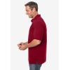 imageKingSize Mens Big ampamp Tall ShrinkLess Lightweight Polo TShirtRich Burgundy