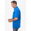 imageKingSize Mens Big ampamp Tall ShrinkLess Lightweight Polo TShirtRoyal Blue