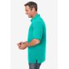 imageKingSize Mens Big ampamp Tall ShrinkLess Lightweight Polo TShirtTidal Green