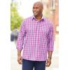 imageKingSize Mens Big ampamp Tall Tall The NoTuck Casual ShirtBlue Geo