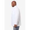 imageKingSize Mens Big ampamp Tall Tall The NoTuck Casual ShirtWhite