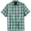 imageKingSize Mens Big ampamp Tall ShortSleeve Plaid Sport ShirtGreen Plaid