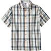 imageKingSize Mens Big ampamp Tall ShortSleeve Plaid Sport ShirtStone Plaid