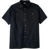 imageKingSize Mens Big ampamp Tall ShortSleeve Pocket Sport ShirtBlack