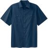 imageKingSize Mens Big ampamp Tall ShortSleeve Pocket Sport ShirtNavy