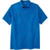 imageKingSize Mens Big ampamp Tall ShortSleeve Pocket Sport ShirtRoyal Blue