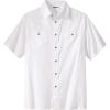 imageKingSize Mens Big ampamp Tall ShortSleeve Pocket Sport ShirtWhite