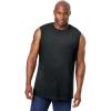 imageKingSize Mens Big ampamp Tall ShrinkLess Lightweight Muscle TShirtHeather Charcoal