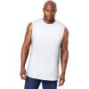 imageKingSize Mens Big ampamp Tall ShrinkLess Lightweight Muscle TShirtWhite