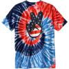 imageKingSize Mens Big ampamp Tall Tall TieDye Graphic TeeAmericana Peace Tie Dye