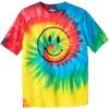 imageKingSize Mens Big ampamp Tall Tall TieDye Graphic TeeTie Dye Smile