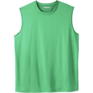 imageKingSize Mens Big ampamp Tall No Sweat Muscle TeeElectric Green