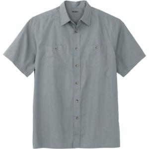 imageKingSize Mens Big ampamp Tall ShortSleeve Pocket Sport ShirtGunmetal