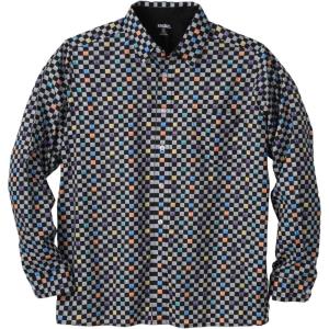 imageKingSize Mens Big ampamp Tall Tall The NoTuck Casual ShirtCheckered