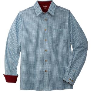 imageKingSize Mens Big ampamp Tall Tall The NoTuck Casual ShirtGrey Diamond