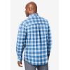 imageKingSize Mens Big ampamp Tall Long Sleeve Wrinkle Free Sport ShirtAtlantic Plaid