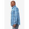 imageKingSize Mens Big ampamp Tall Long Sleeve Wrinkle Free Sport ShirtAtlantic Plaid