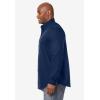 imageKingSize Mens Big ampamp Tall Long Sleeve Wrinkle Free Sport ShirtNavy