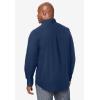 imageKingSize Mens Big ampamp Tall Long Sleeve Wrinkle Free Sport ShirtNavy