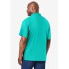 imageKingSize Mens Big ampamp Tall No Sweat PoloBlaze Red Marl