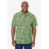 imageKingSize Mens Big ampamp Tall No Sweat PoloElectric Green Digital