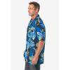 imageKingSize Mens Big ampamp Tall Printed Camp ShirtBlue Island