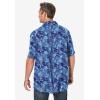 imageKingSize Mens Big ampamp Tall Printed Camp ShirtFish