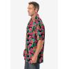 imageKingSize Mens Big ampamp Tall Printed Camp ShirtFloral Tiger