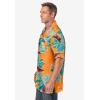 imageKingSize Mens Big ampamp Tall Printed Camp ShirtParadise Floral