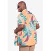 imageKingSize Mens Big ampamp Tall Printed Camp ShirtParadise Floral