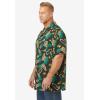 imageKingSize Mens Big ampamp Tall Printed Camp ShirtSurfing Pineapple