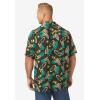 imageKingSize Mens Big ampamp Tall Printed Camp ShirtSurfing Pineapple