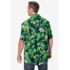 imageKingSize Mens Big ampamp Tall Printed Camp ShirtTropical Floral