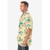 imageKingSize Mens Big ampamp Tall Printed Camp ShirtYellow Luau