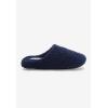 imageKingSize Mens Sherpa SlippersMidnight Navy 0018